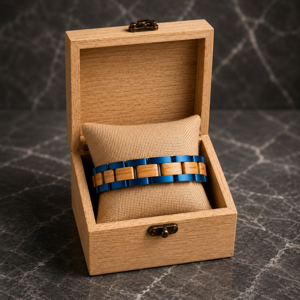 bracelet-bois-koa-homme-coffret-cadeau