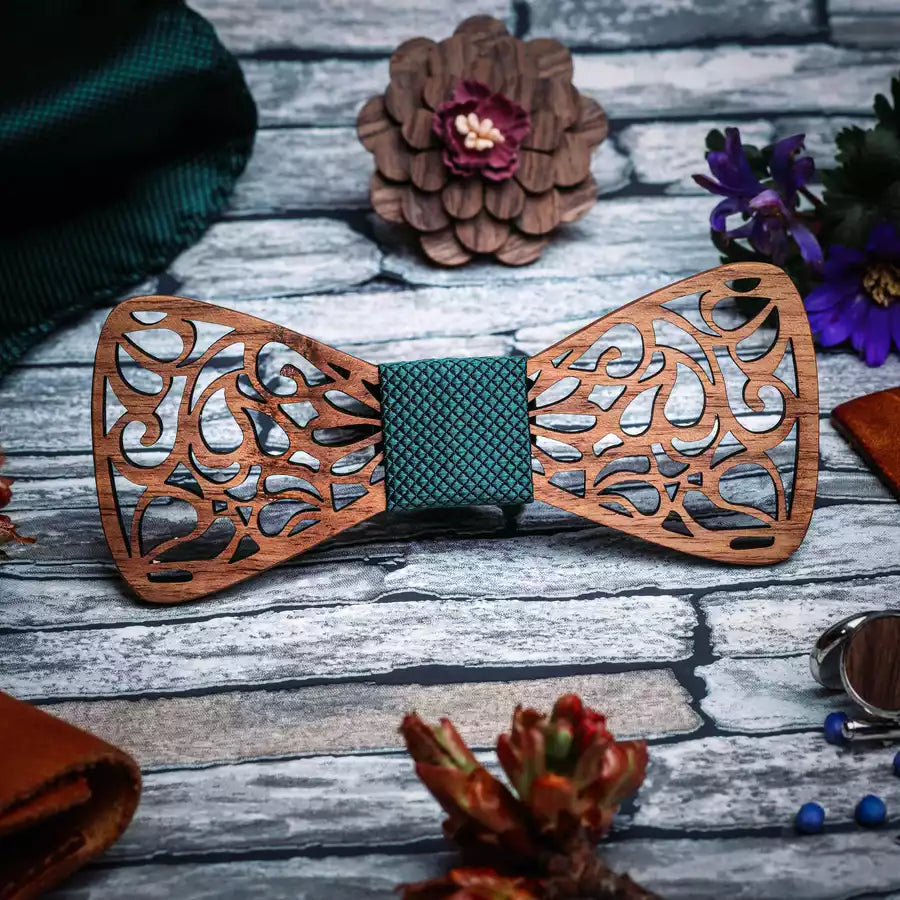 noeud papillon vert