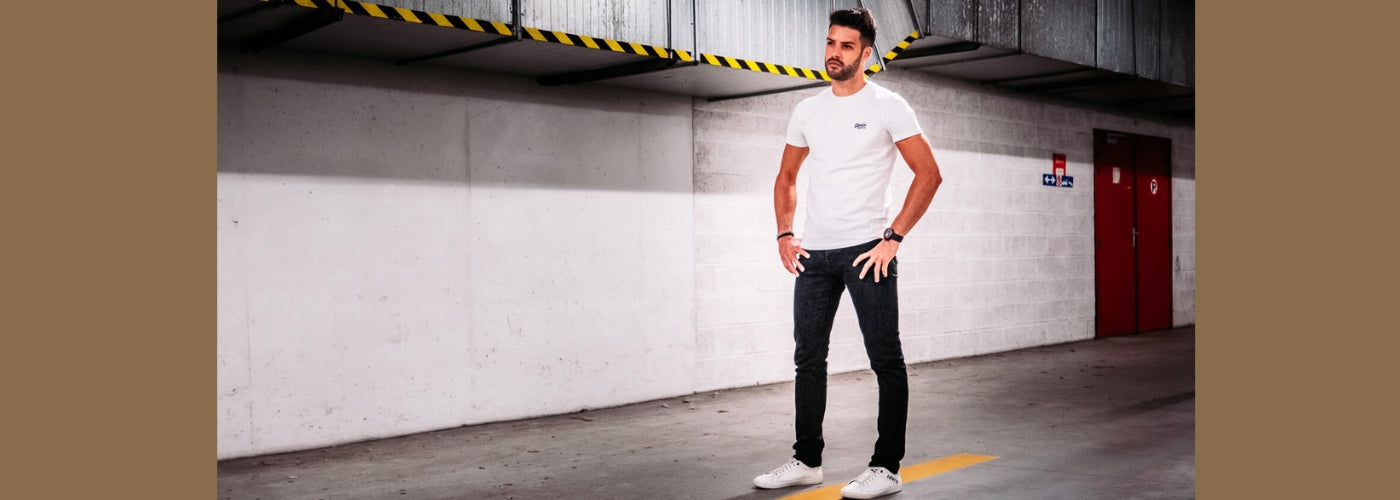 t-shirt homme blanc