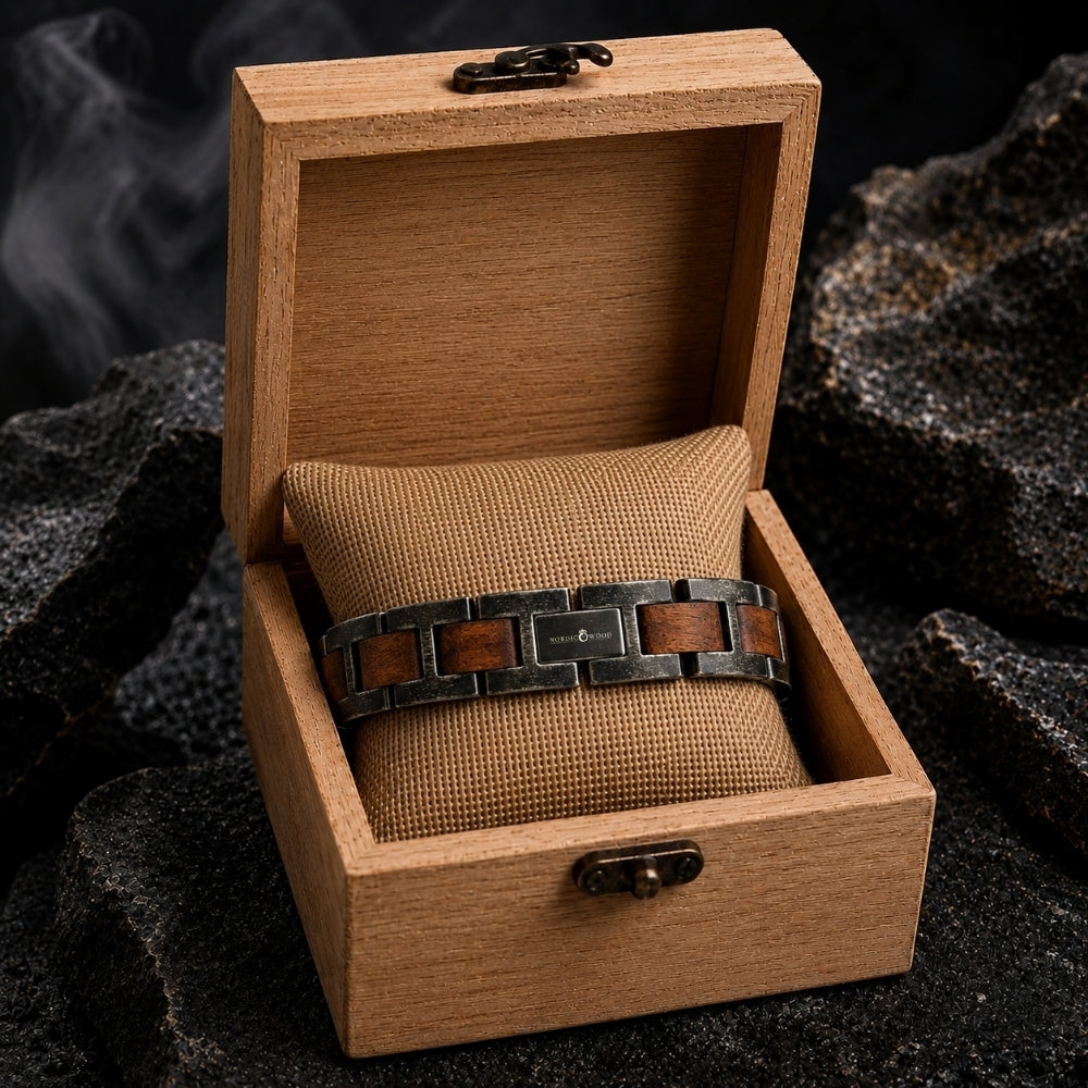bracelet-bois-acier-coffret-cadeau