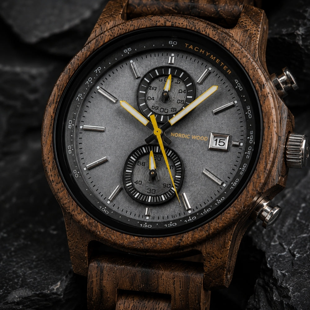 montre-bois-grise
