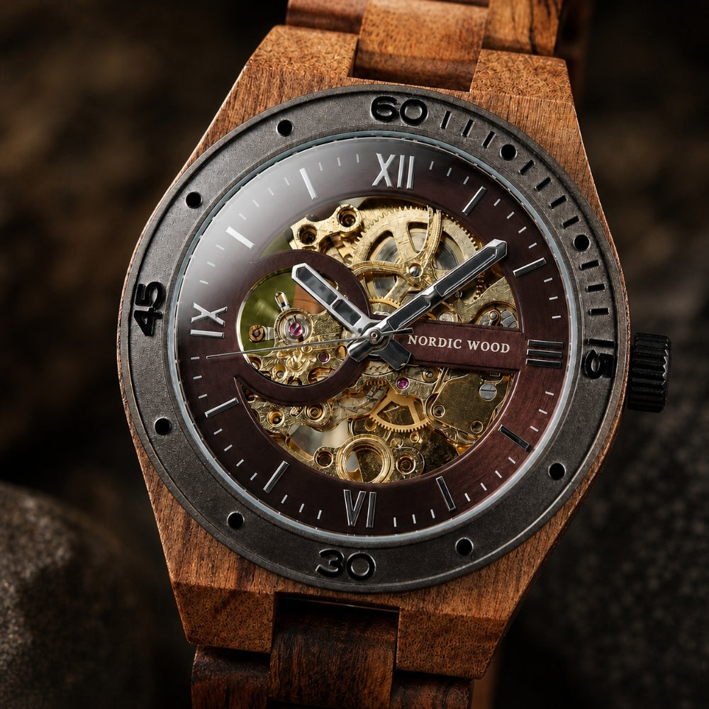 montre-bois-noyer-mecanisme-auto