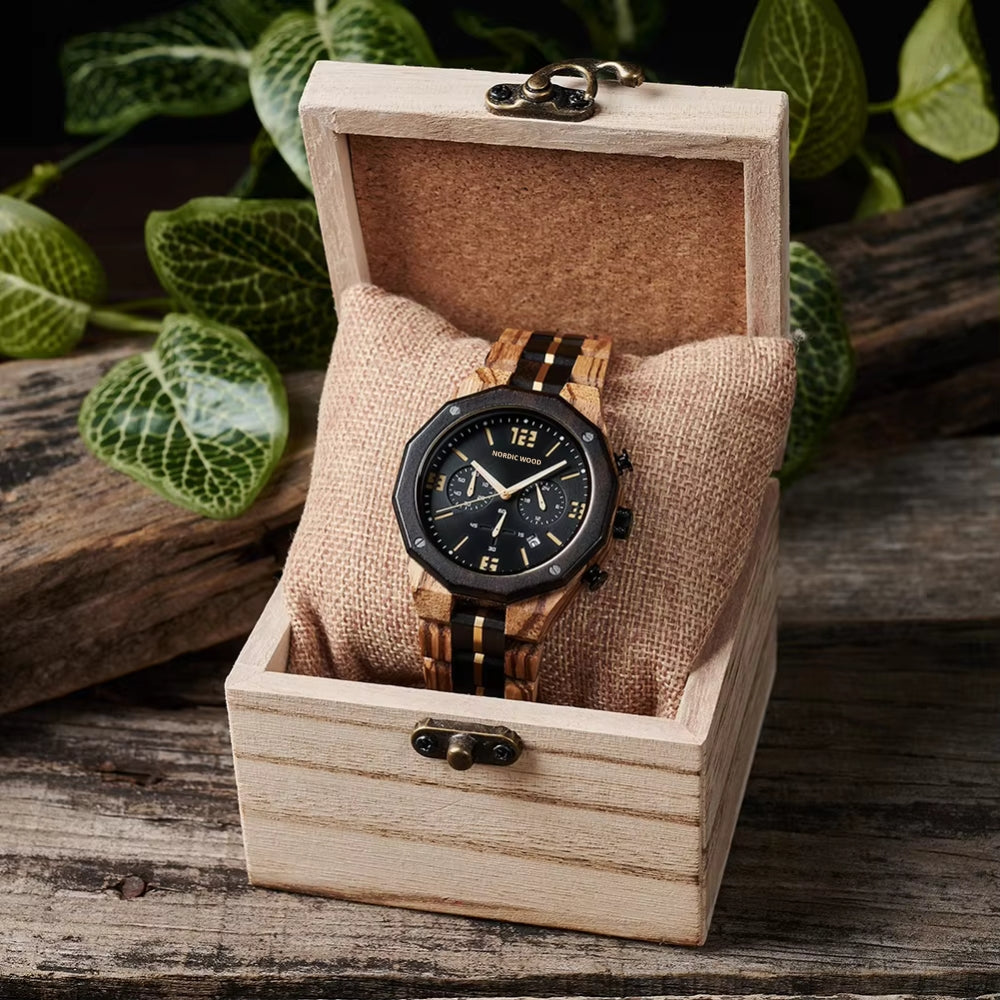 montre-noire-bois